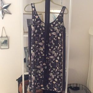 Club Monaco flower print silk dress